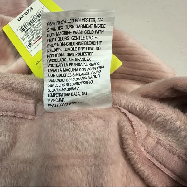All‎ in Motion Women's Blush Corduroy Hoodie - Image 8