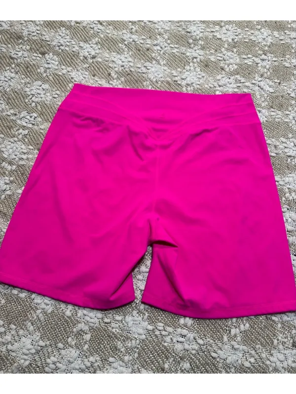 Buffbunny Legacy shorts in vibrant pink, size XXL - Image 4