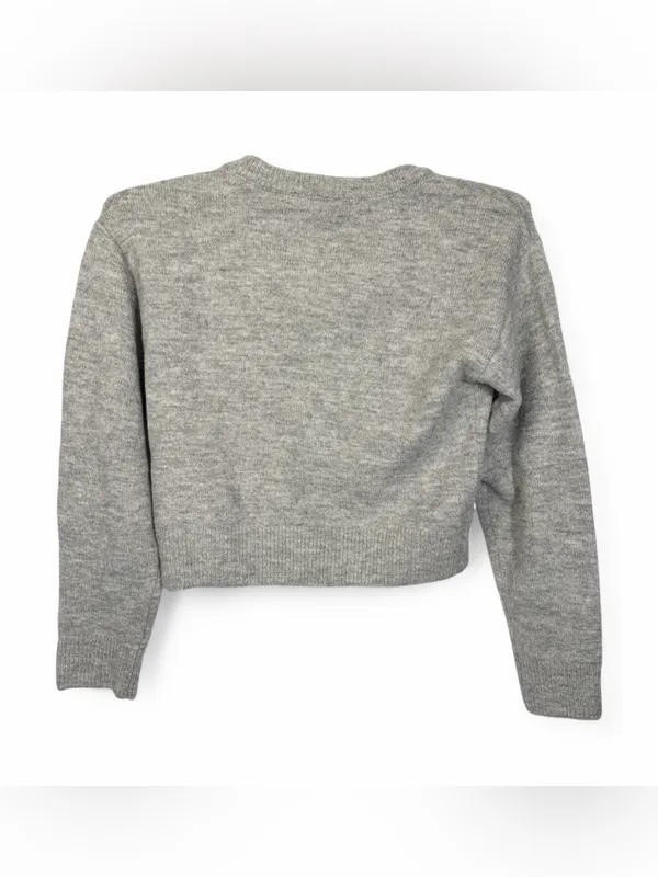 NWT LULUS Women’s Casually Elevated Cutout Surplice Long Sleeve Sweater Size M - Image 13