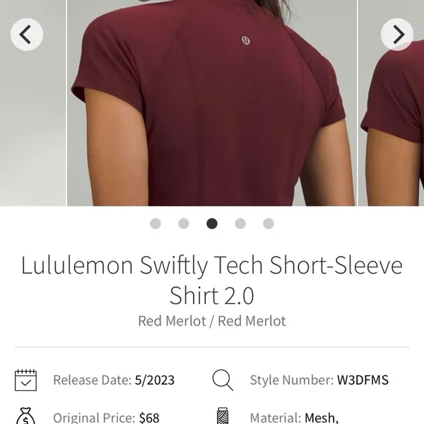 Lululemon Swiftly Tech Short-Sleeve Shirt 2.0 - Image 2