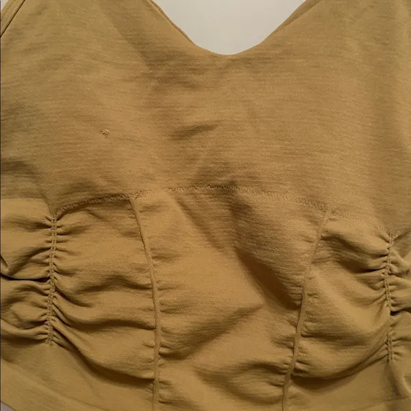 Free People Movement Good Karma Ruched Crop Top - Image 2