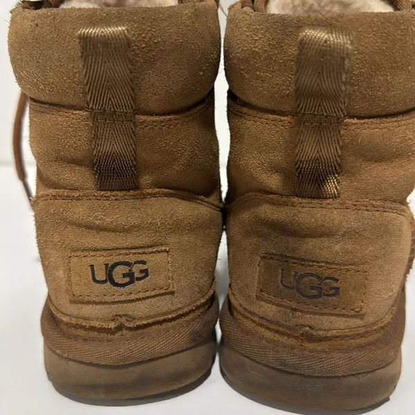 UGG NEUMEL HIKER CHESTNUT SUEDE Boots EUC - Image 4
