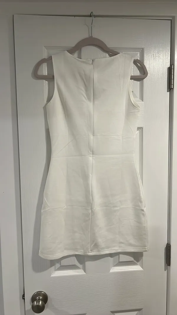 white mini dress - Image 2