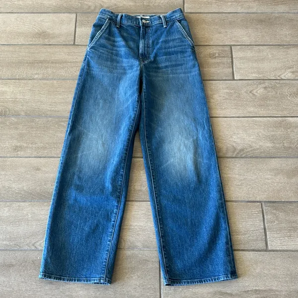Mother Superior High Waisted Spinner Prep Skimp Jeans in Flash Back Size: 27 - Image 4