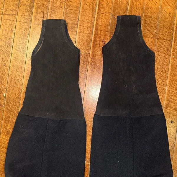 Obermeyer vintage black 10L stirrrup ski gorpcore wool overalls - Image 3