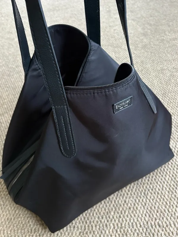 EUC Botkier New York Bond Nylon Tote Black Large Roomy - Image 7