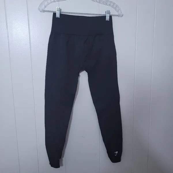 Gymshark Vital Seamless Jogger Leggings Charcoal Gray High Rise Women’s - Image 5