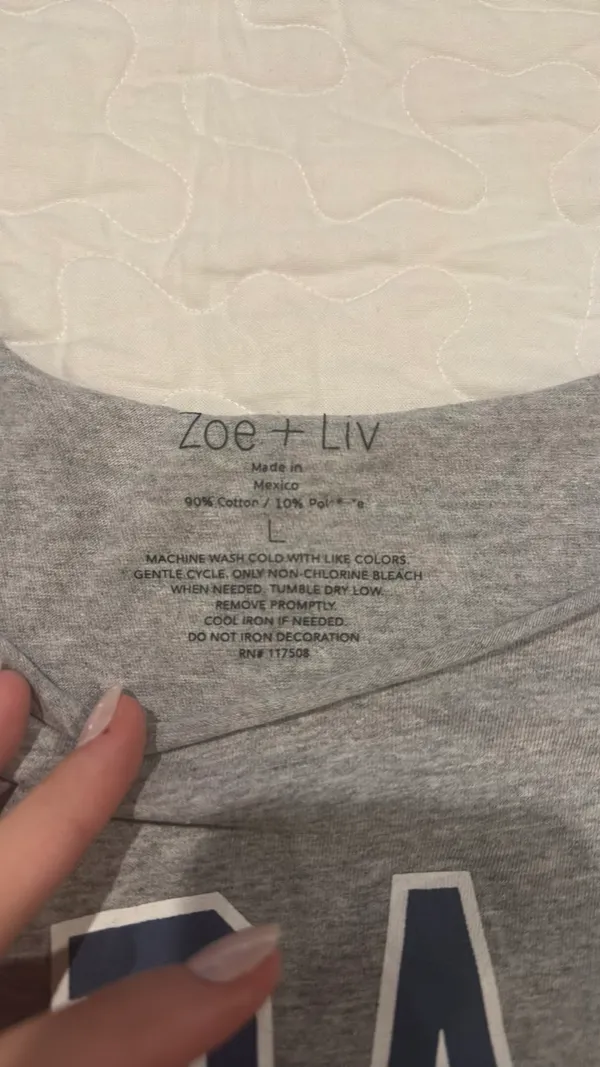 Tee Gray Size L - Image 2