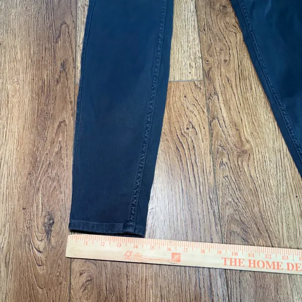Spanx Gray Cargo Skinny Pants Stretch Twill Womens Size Large Tall Elastic Waist - Image 6