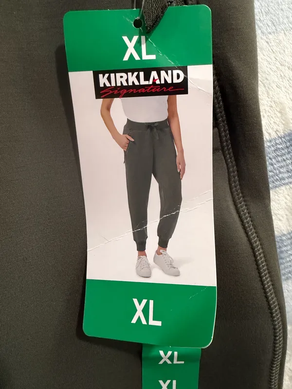 Kirkland Signature Ladies Active Jogger Olive Green XL - Image 6