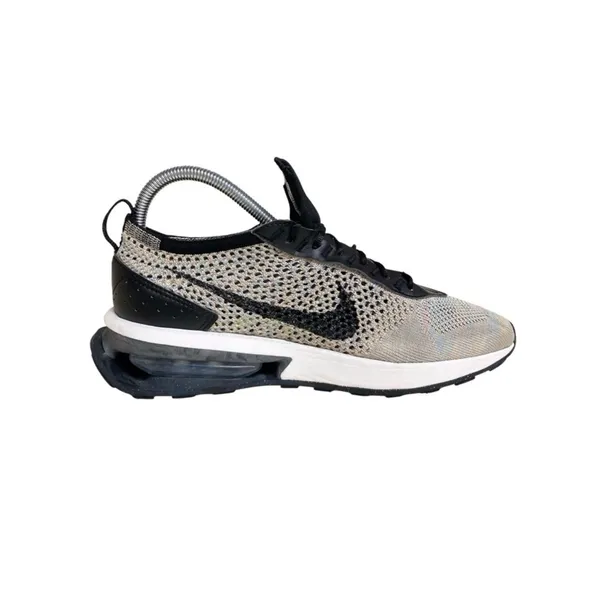 Nike Air Max Flyknit Racer Sneaker in Sesame/Black Colorway Women’s Size 8 - Image 3