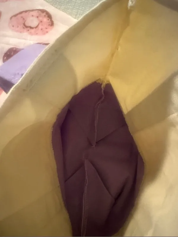 Tote Trader Joe’s Purple - Image 3