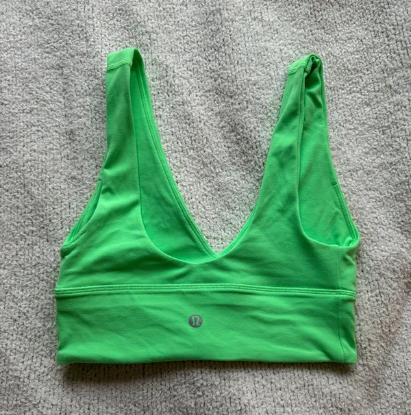 Align V Neck Sports Bra - Image 2