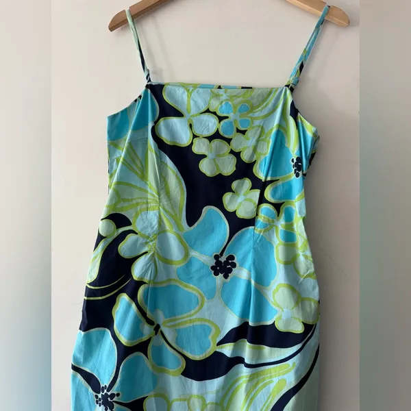 The Limited Stretch‎ Y2K 90’s Vibrant Floral Dress - Image 2