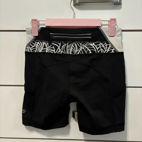 Lululemon Black Biker Shorts - Image 3
