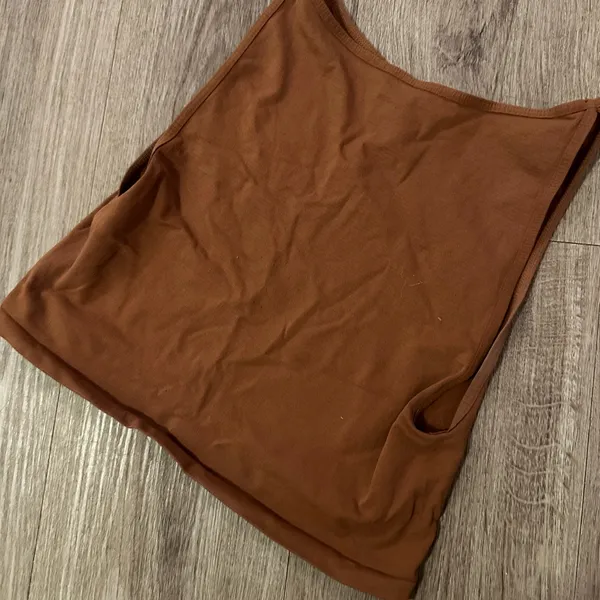 Intimately Free People Top Women’s small Burnt Orange Crop Compression High Neck - Image 3