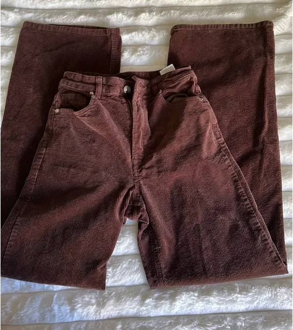 Divided H&M Pants brown curduroy - Image 3