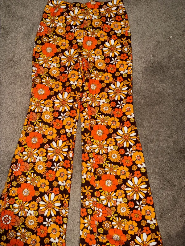 Floral Dress Pants Shein - Image 4