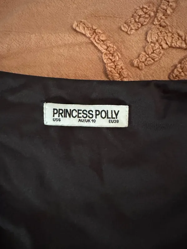 Princess Polly Black Top Crop - Image 4