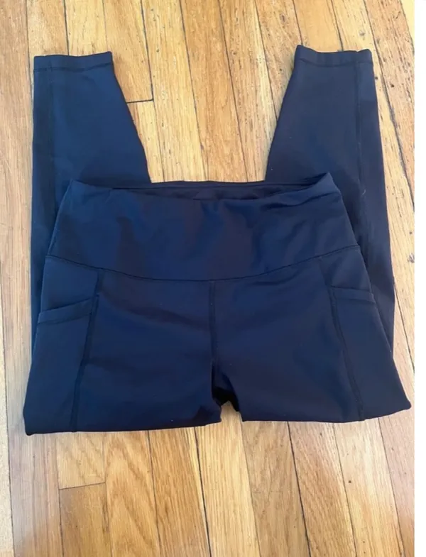 90 Degrees by Reflex 25” HR Power Flex Leggings in Black sz XL EUC - Image 5