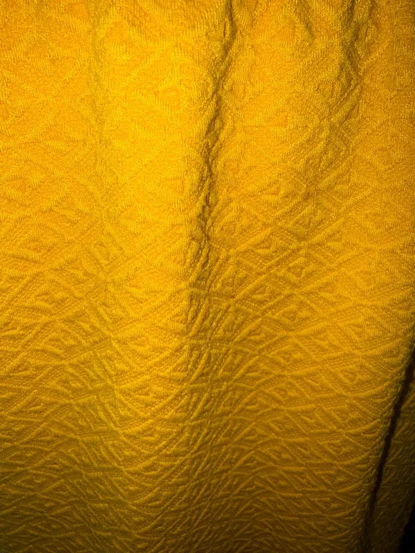 Anthropologie Maeve mustard Yellow Lace Bodice A-Line Dress with Textured Skirt - Image 6
