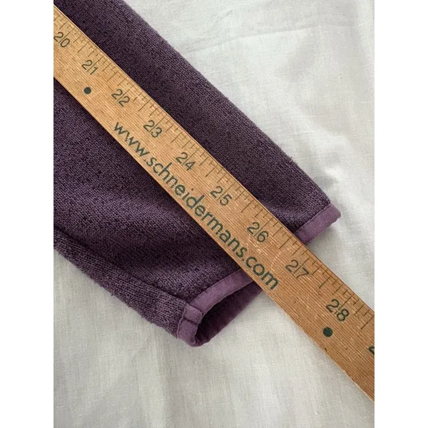 Eddie Bauer Dusty Purple Fleece 1/4 Zip Pullover Jacket Women’s Size XL - Image 15