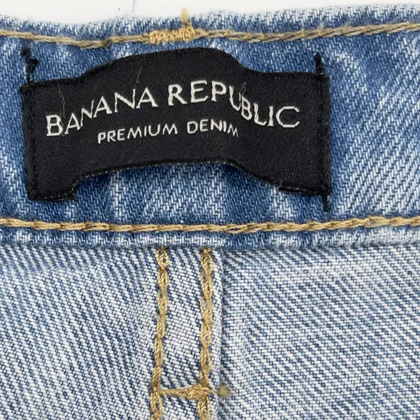 Banana Republic High-Rise Relaxed Bootcut Jeans Womens 33 Long Minimal Preppy‎ - Image 7