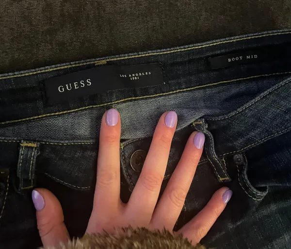 Mid Rise Bootcut Jeans - Image 5