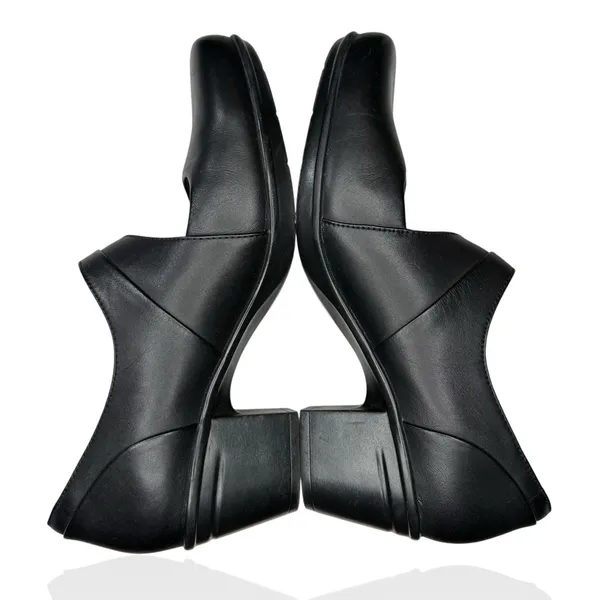 Clarks Collection Women's 8.5 Emslie‎ Lulin Mary Jane Pumps Black Comfort Heels - Image 9