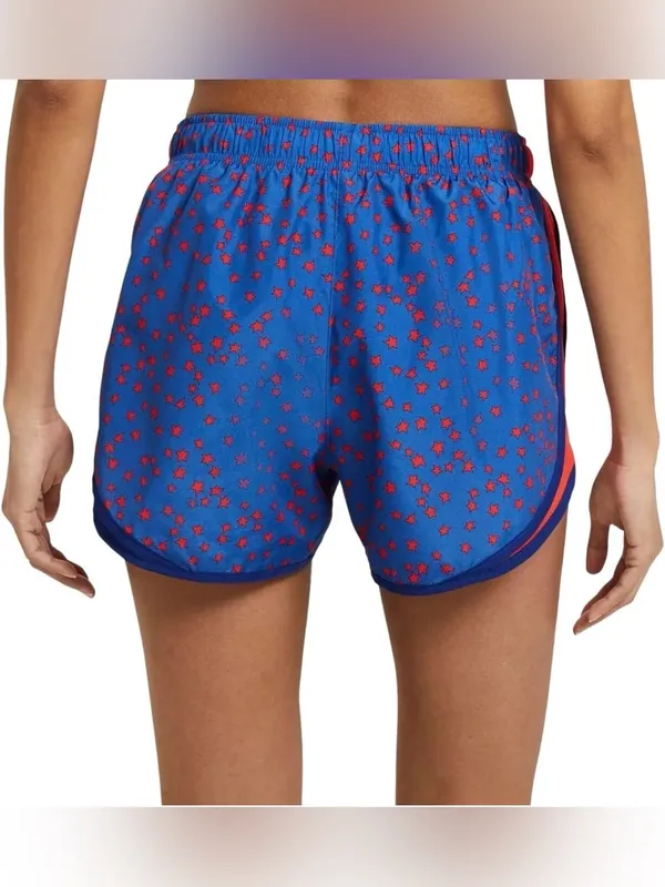 NWT Nike Dri-FIT Tempo Running Shorts Blue Red Stars 3X Plus Size - Image 4