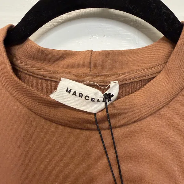 Marcella NYC Reina Dress NWT‎ Chestnut Brown Size XS - Image 4