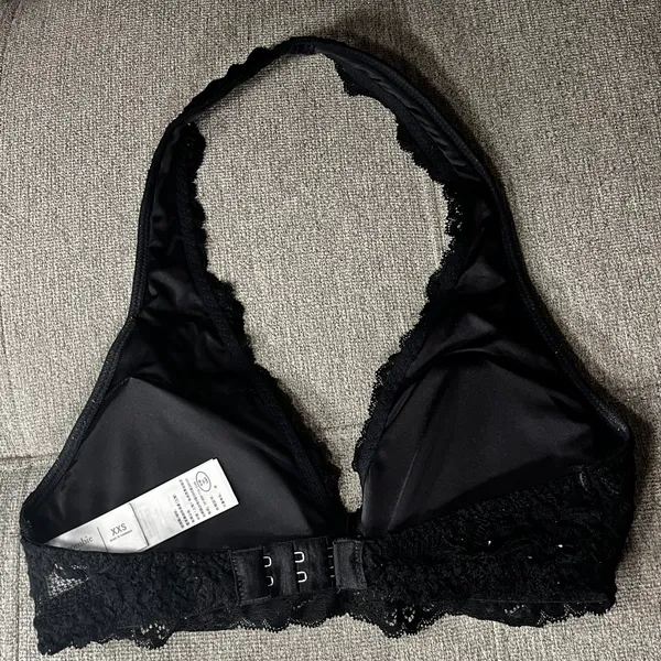 Abercrombie Black Lace Bralette - Image 3