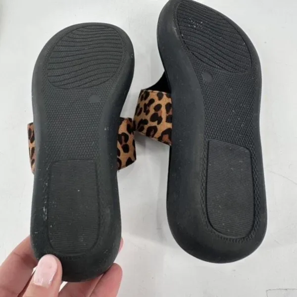 New Centro Point Women’s Leopard‎ Flip Flop Platform Size 7.5 - Image 7