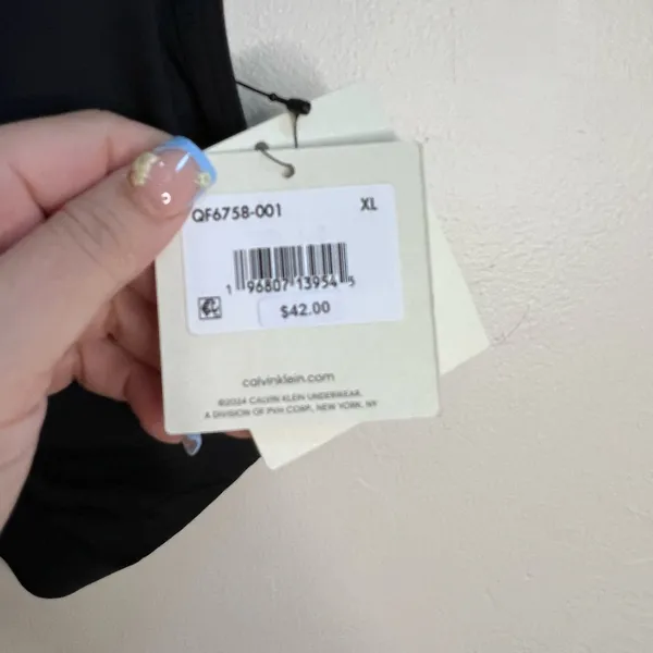 Calvin Klein‎ Black Wireless Triangle Bralette - Image 4