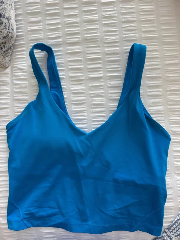 Lululemon Align Tank Blue Top - Image 3