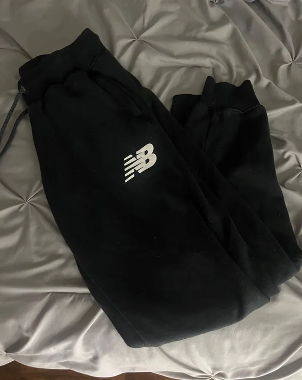 New Balance Black Joggers - Image 2