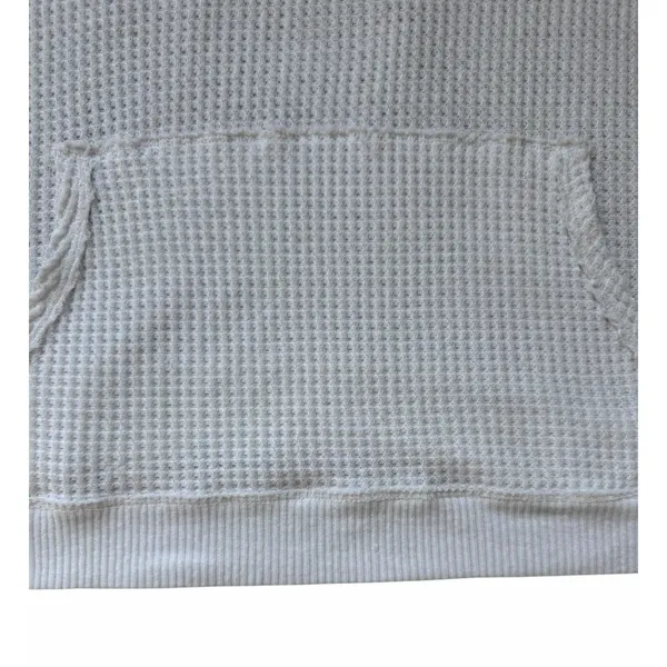 Free People‎ We The Free Westend Thermal Top White Women's Size Medium - Image 9