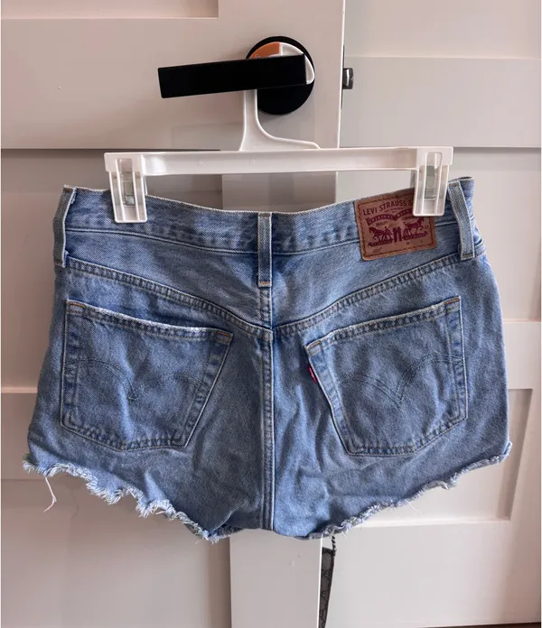 501 Levi’s Denim Shorts High-Rise - Image 2