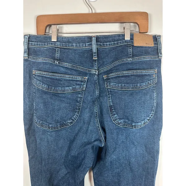 Madewell The Perfect Vintage Jean Women 31 Blue Classic Minimalist Tapered Denim - Image 5