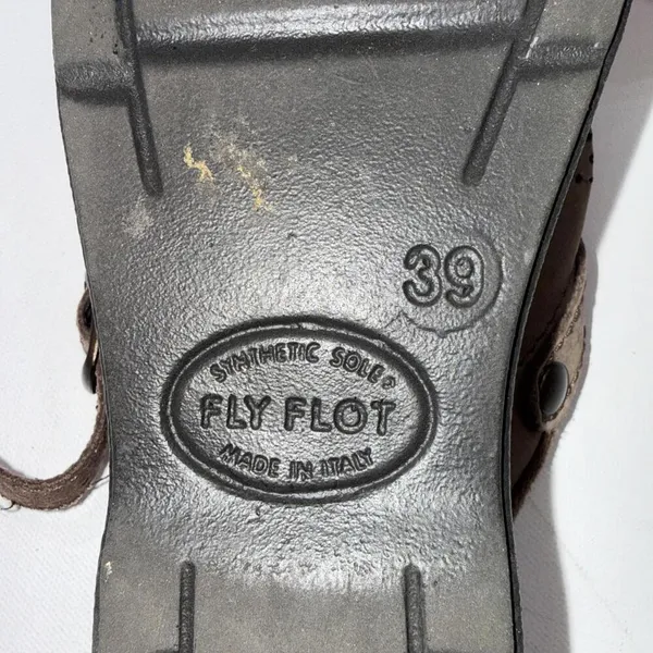 Fly Flot Anatomic‎ Wedge Shoes, Women 8-8.5, Leather, Slip-on Or Heel Strap - Image 5