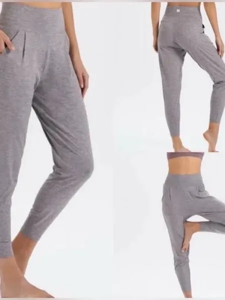 VUORI Light Heather Gray Joggers Small - Image 2