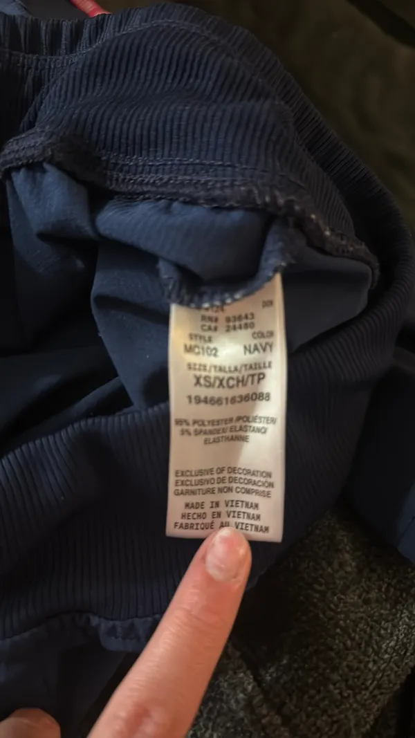 Med Couture Navy scrub set - Image 2