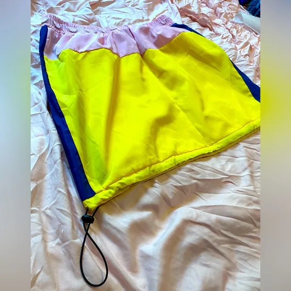 Large Lightweight Windbreaker Skirt Only Yellow - Image 3