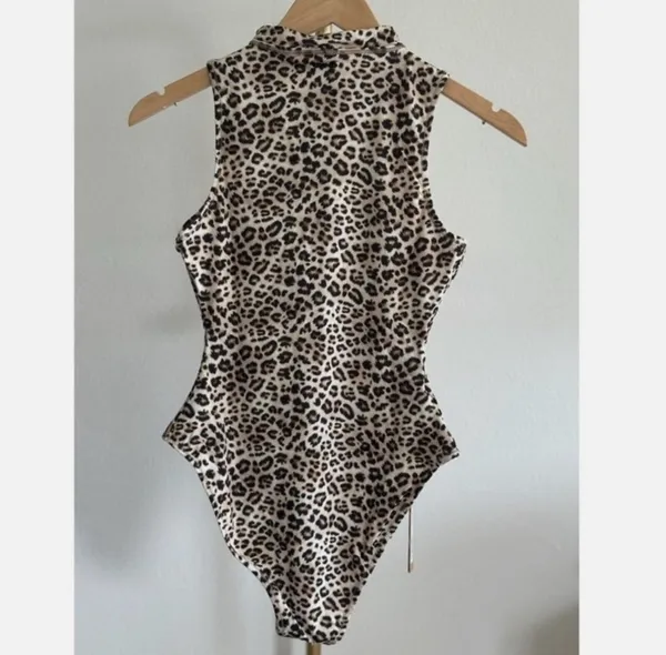 SKIMS Zip Up One Piece Swimsuit XS - Image 3