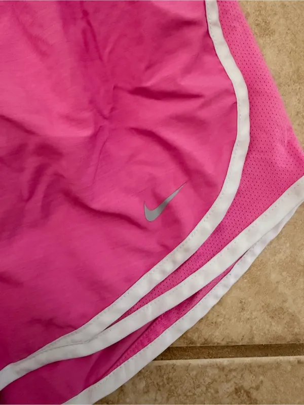 Nike Dri-FIT Hot Pink Running Shorts - Image 2