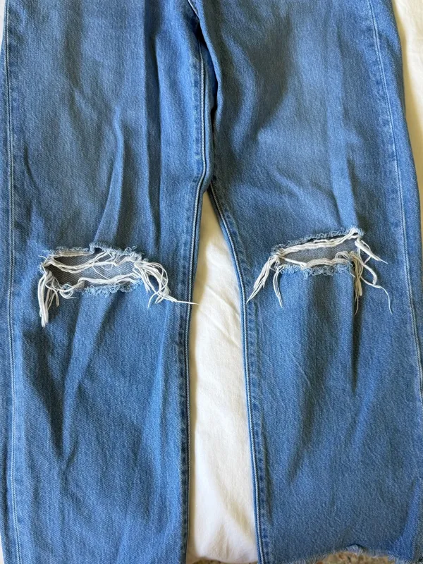 Levi’s Wedge Straight Blue Jeans - Image 5