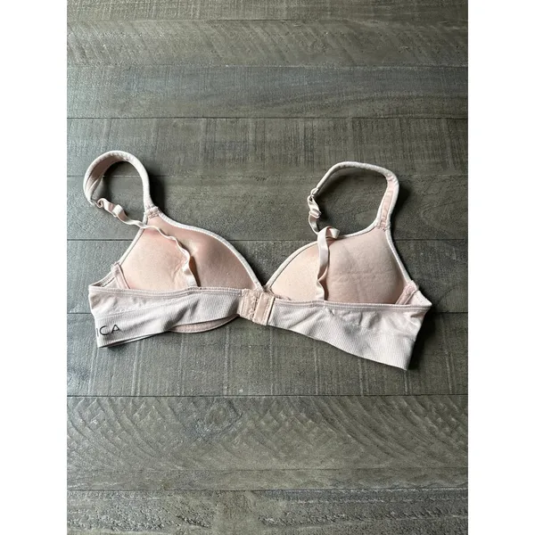 Nautica Women's Padded Tan Underwire‎ removed bra size 36B - Image 4