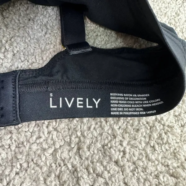 Lively The Straight up Bralette in solid black - Image 2
