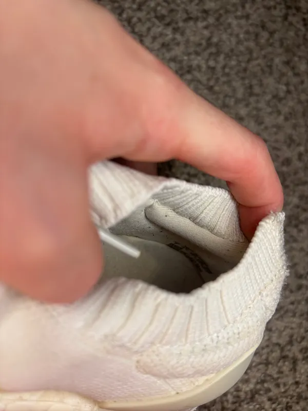 White Adidas Ultraboost Women’s Running Shoes - Image 6