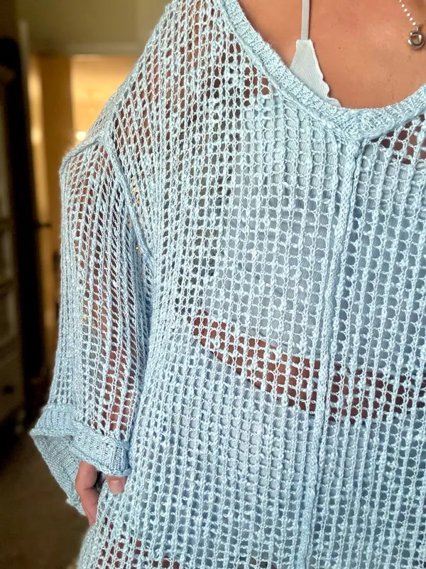 Amazing Lace Crochet Cover Up - Image 2